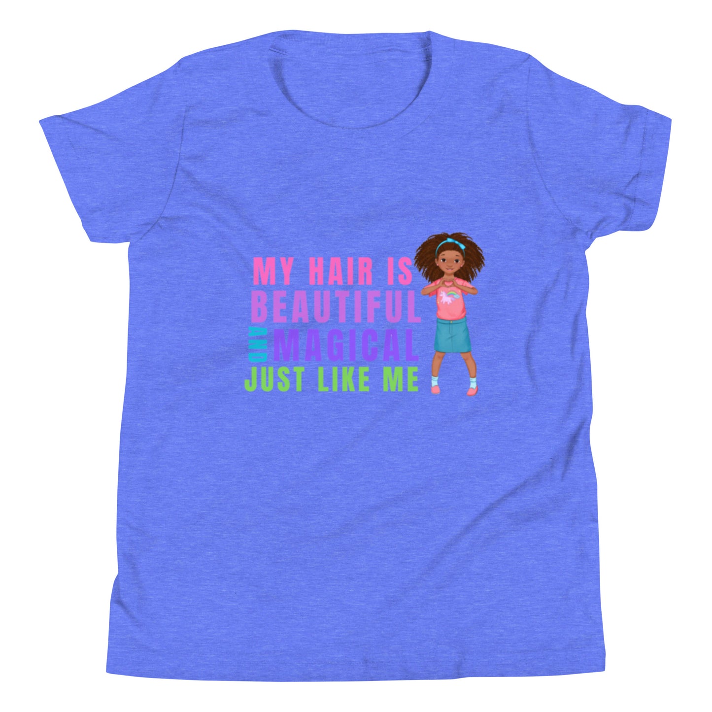 My Hair is Beautiful and Magical Just Like Me - Youth T-Shirt