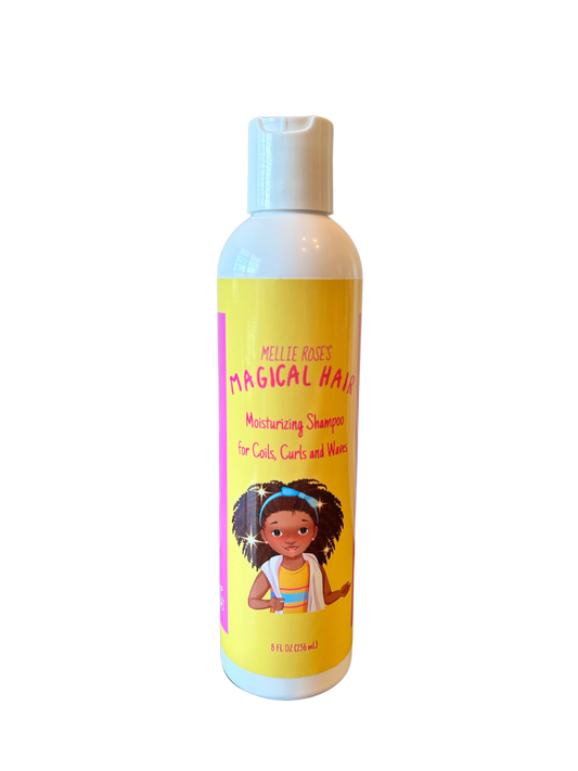 Mellie Rose's Magical Hair Kids' Moisturizing Shampoo for Coils, Curves & Waves - 8 oz